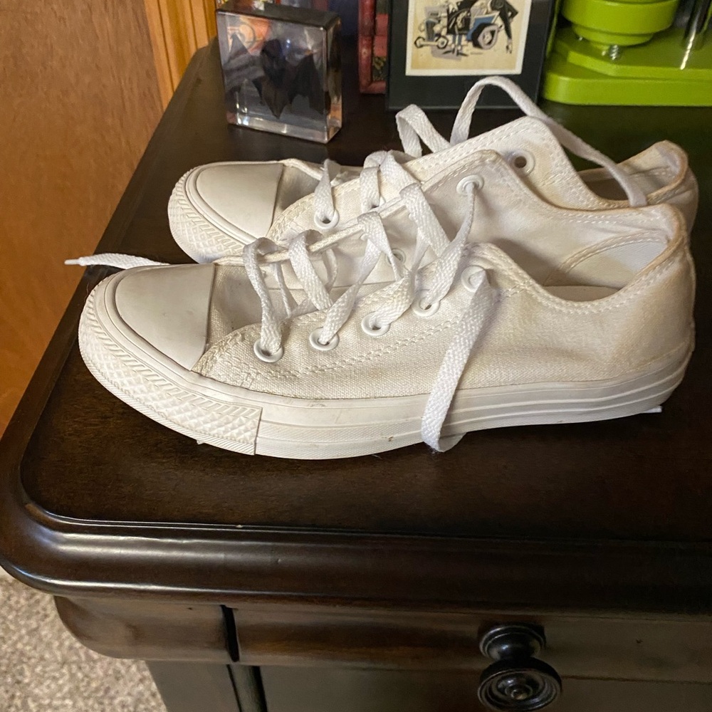 White Canvas Sneakers